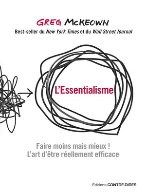 cover image of L'essentialisme